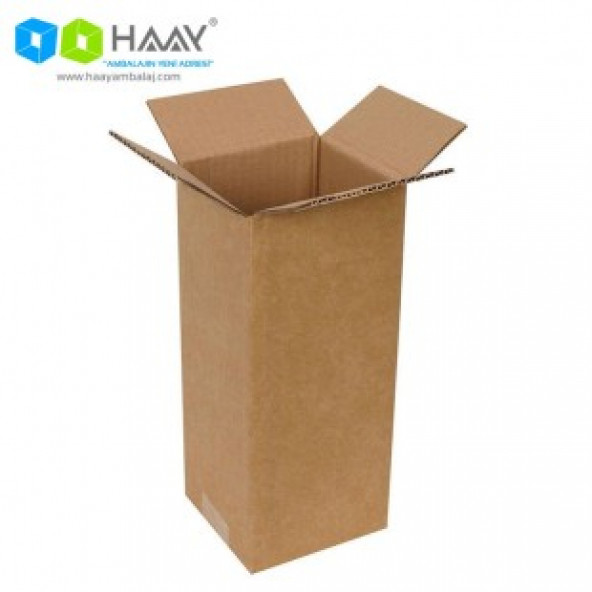 HAAY AMBALAJ 12x12x29cm Tek Oluklu Koli (25 Adet) ürün görseli 1