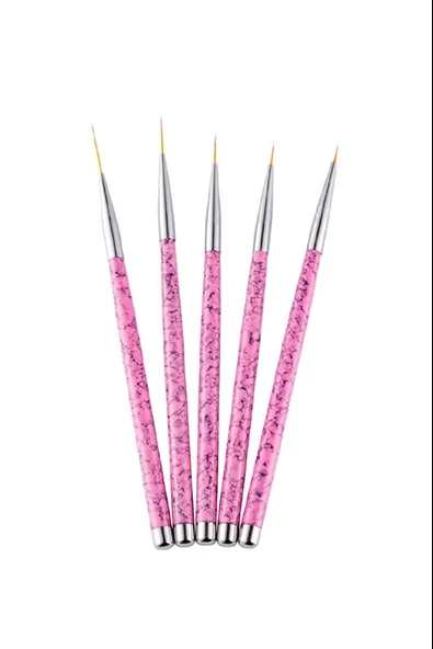 Tırnak Süsleme Fırçası, Nail Art Fırça, Tırnak Desen Fırçası Seti No:2186 ürün görseli 1