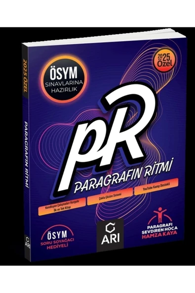 ARI ÖSYM SORU TİPLERİYLE PARAGRAF RİTMİ ürün görseli 1