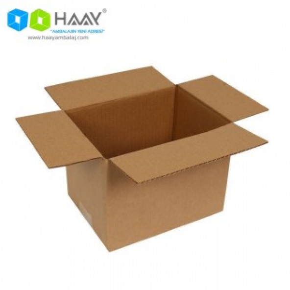 HAAY AMBALAJ 20x15x15cm Tek Oluklu Koli (25 Adet) ürün görseli 1