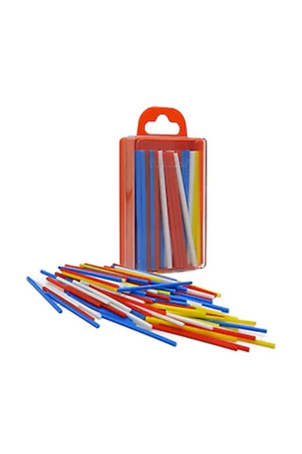 Sayı Çubuğu 1 Paket Plastik Sayı Sayma Çubukları 1. Sınıflar İçin Renkli Çubuk ürün görseli 1