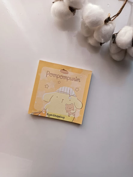 Sanrio Hello Kitty Memopad Not Defteri Bloknot Çek Kopar Tutkallı Defter ürün görseli 1
