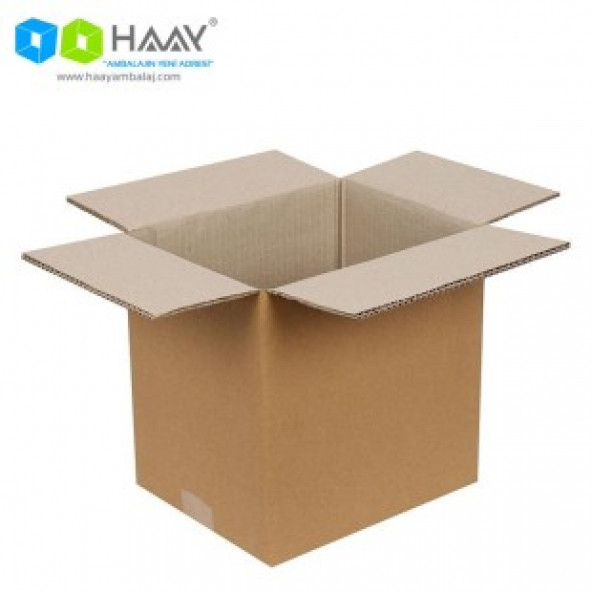 HAAY AMBALAJ 25x25x30cm Çift Oluklu Koli (10 Adet) ürün görseli 1