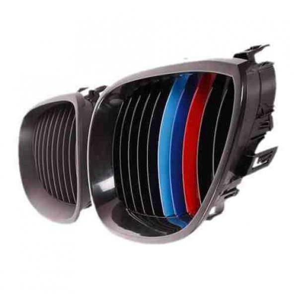 BMW E60 PARLAK SİYAH 3 RENK M5 PANJUR SETİ 2003-2010 ürün görseli 1