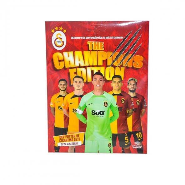 Başel Toys 0310 Galatasaray The Champions Edition Dev Poster ve Çıkartma Seti ürün görseli 1