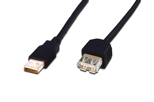 Digitus AK-300202-018-S USB2.0 Uzatma Kablosu 1.8m ürün görseli 1