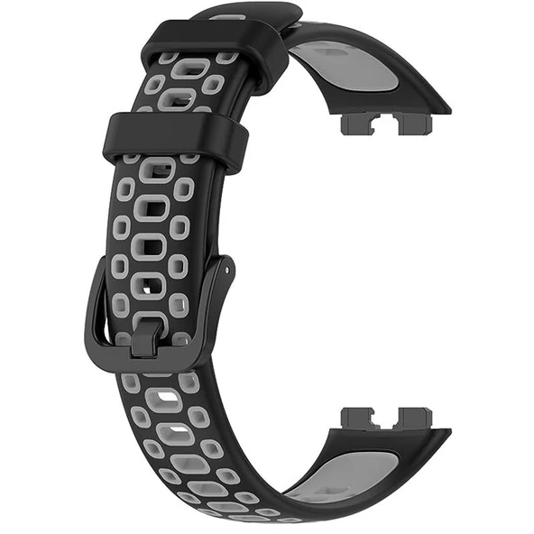 Gpack Huawei Band 8 Kordon Delikli Çift Renk Silikon ürün görseli 1
