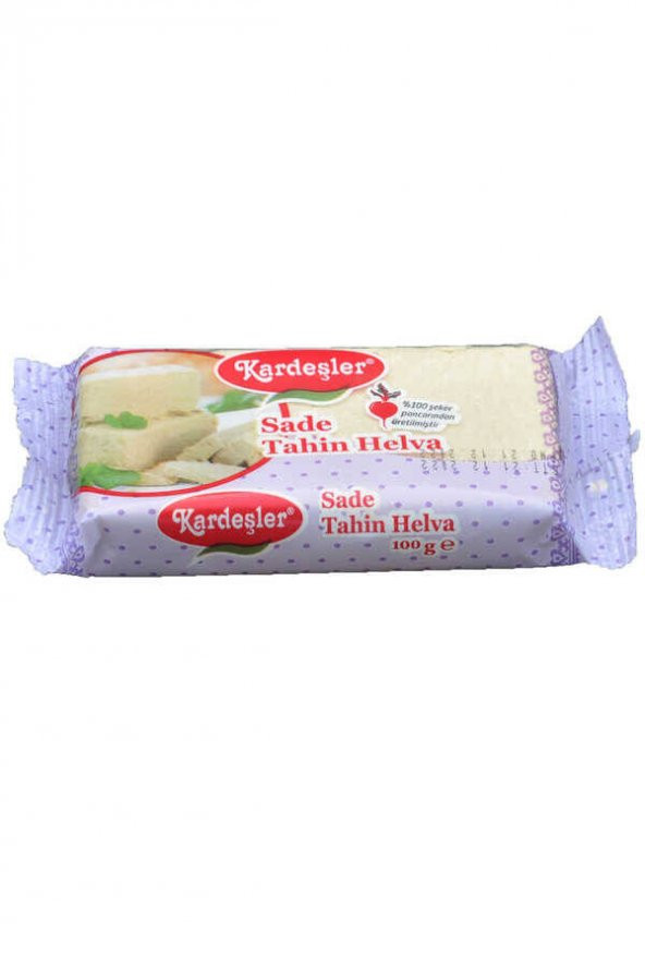 Kardeşler Sade Tahin Helva 100 G ürün görseli 1