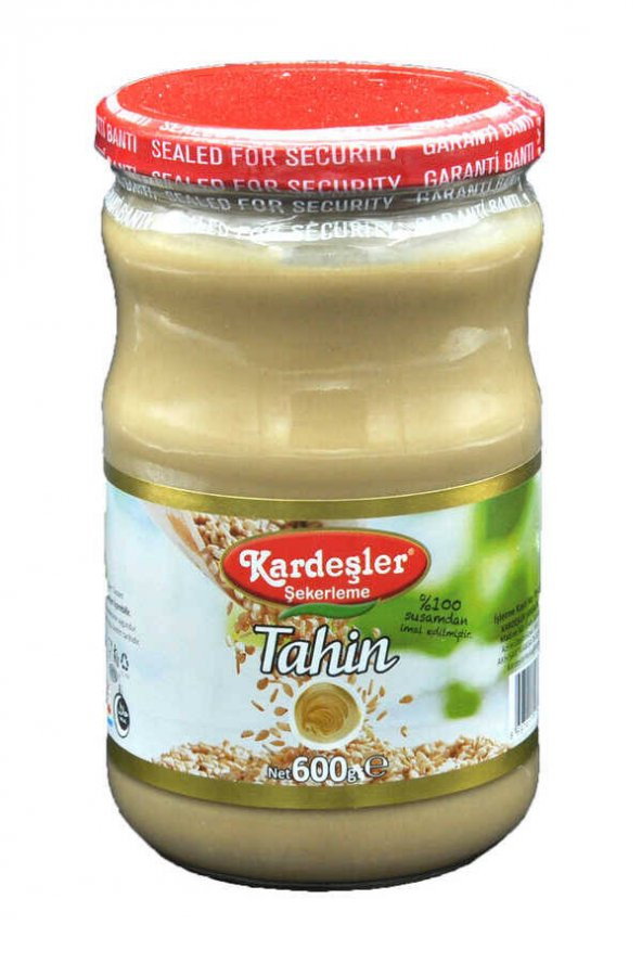 Kardeşler Tahin (%100 Susamdan) Cam Kavanoz 600 G ürün görseli 1