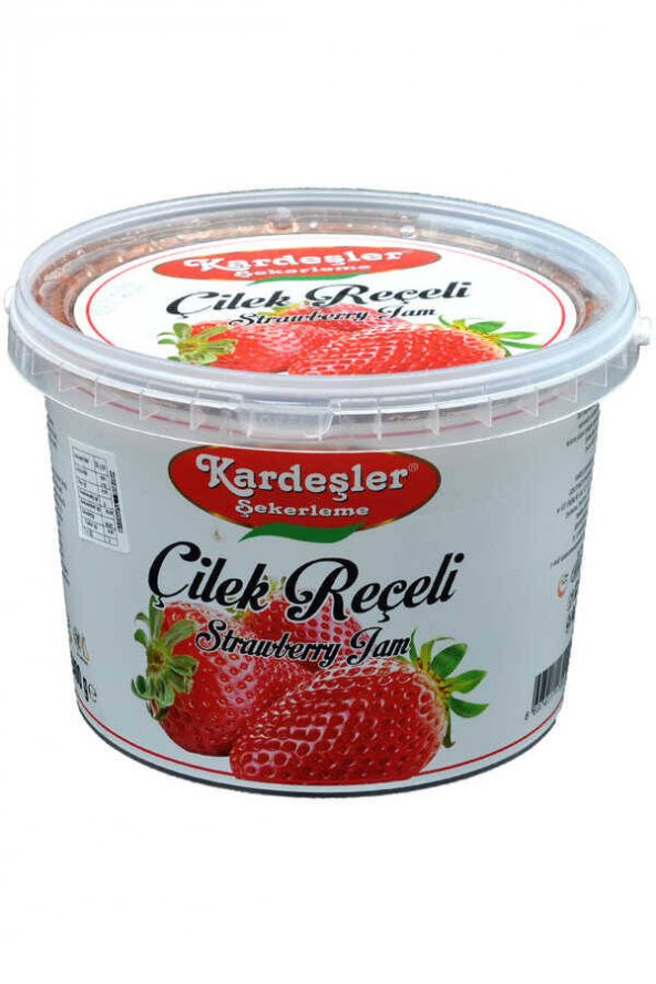Kardeşler Çilek Reçeli Kova 2400 G ürün görseli 1