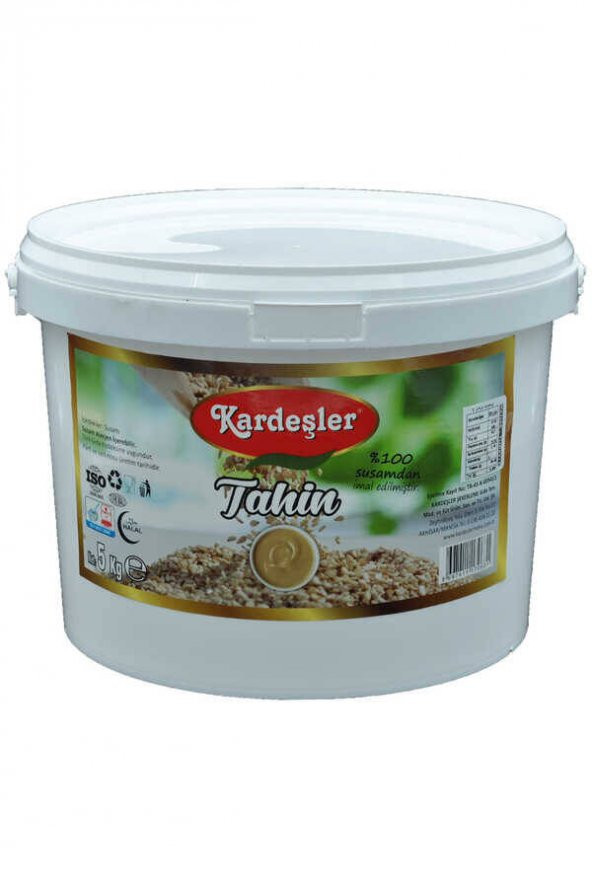 Kardeşler Tahin (%100 Susamdan) Kova  5 KG ürün görseli 1