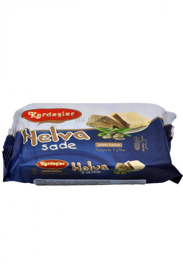 Kardeşler Sade Tahin Helva 400 G ürün görseli 1