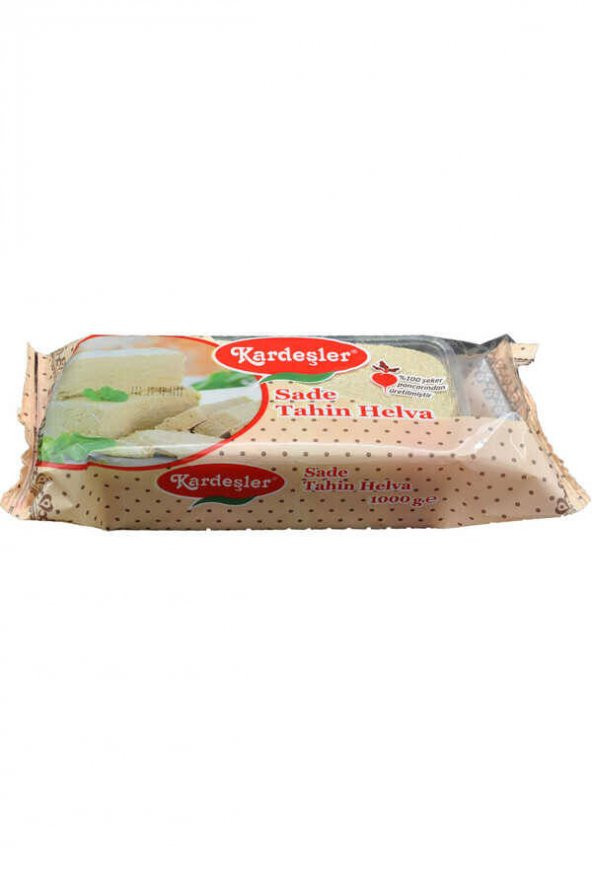 Kardeşler Sade Tahin Helva 1 KG ürün görseli 1