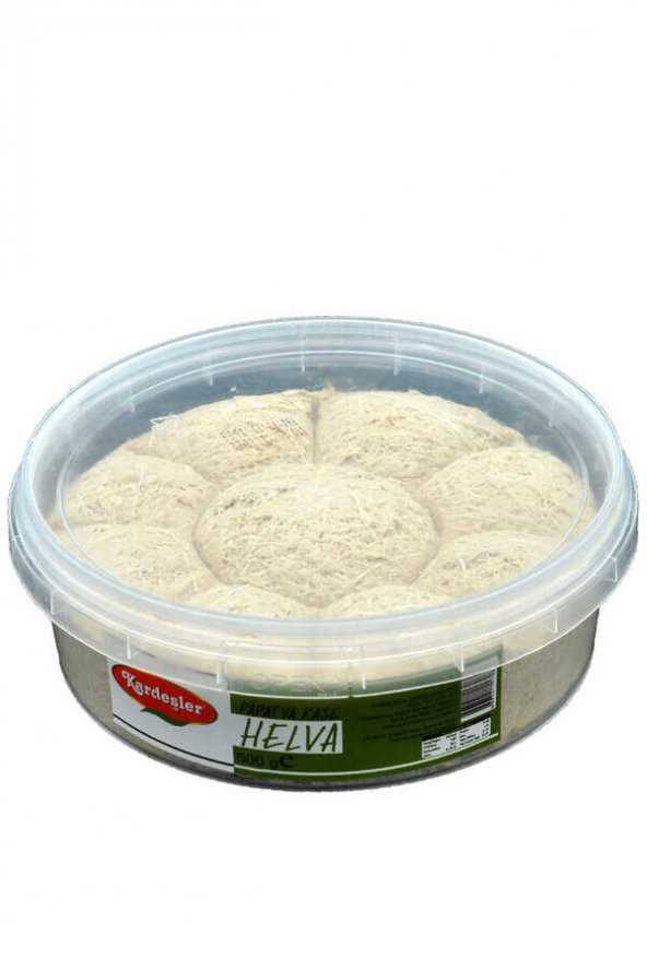Kardeşler Sade Tahin Helva Papatya Kase 400 G ürün görseli 1