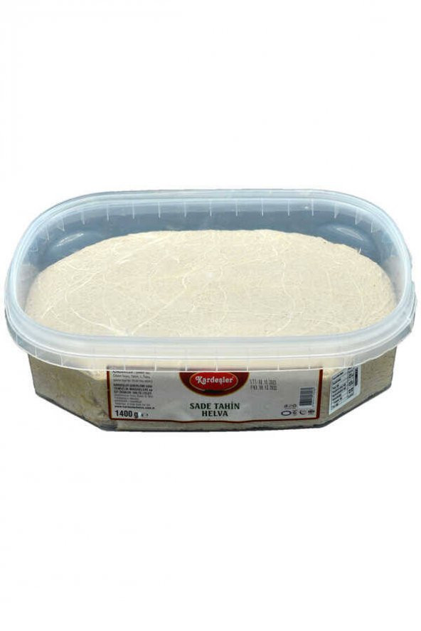Kardeşler Sade Tahin Helva Kase 1400 G ürün görseli 1