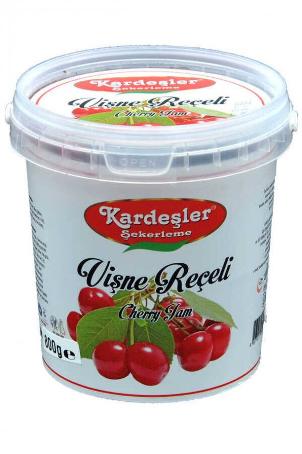 Kardeşler Vişne Reçeli Kova 800 G ürün görseli 1