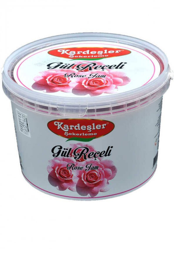 Kardeşler Gül Reçeli Kova 3500 G ürün görseli 1