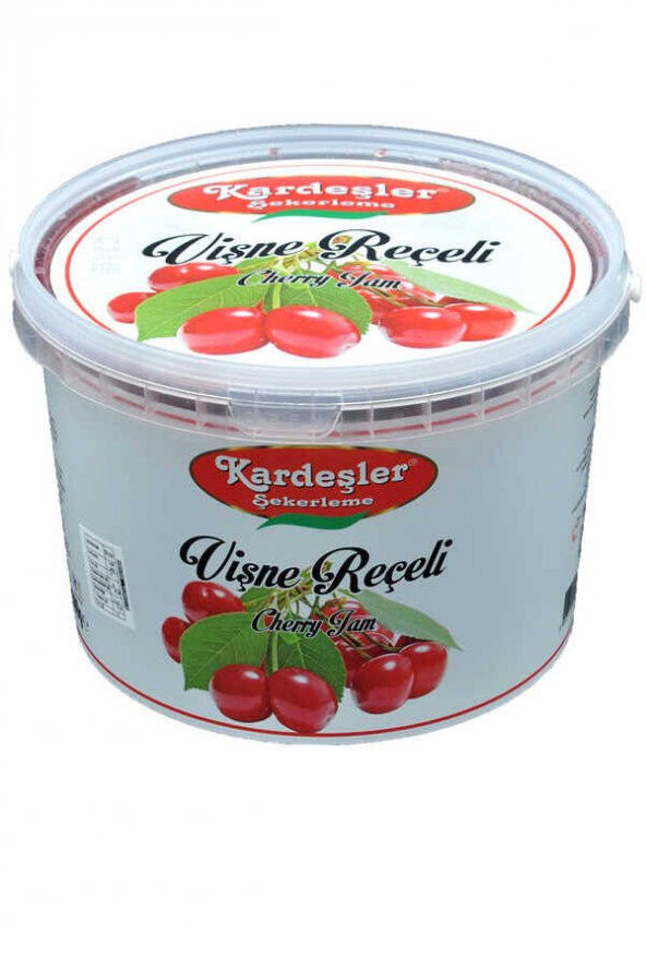 Kardeşler Vişne Reçeli Kova 3500 G ürün görseli 1