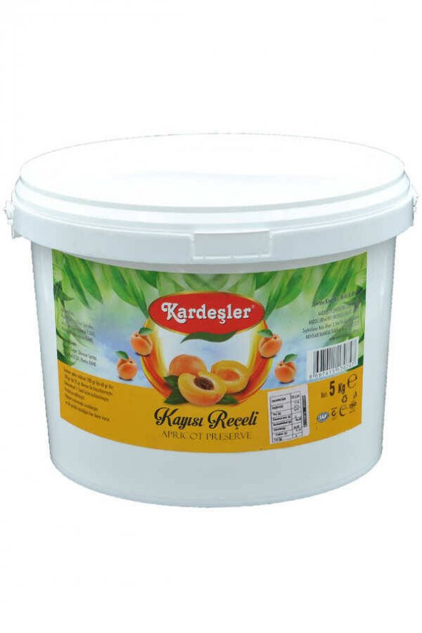 Kardeşler Kayısı Reçeli Kova 5 Kg ürün görseli 1