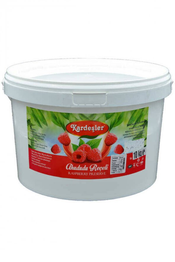 Kardeşler Ahududu Reçeli Kova 10 Kg ürün görseli 1