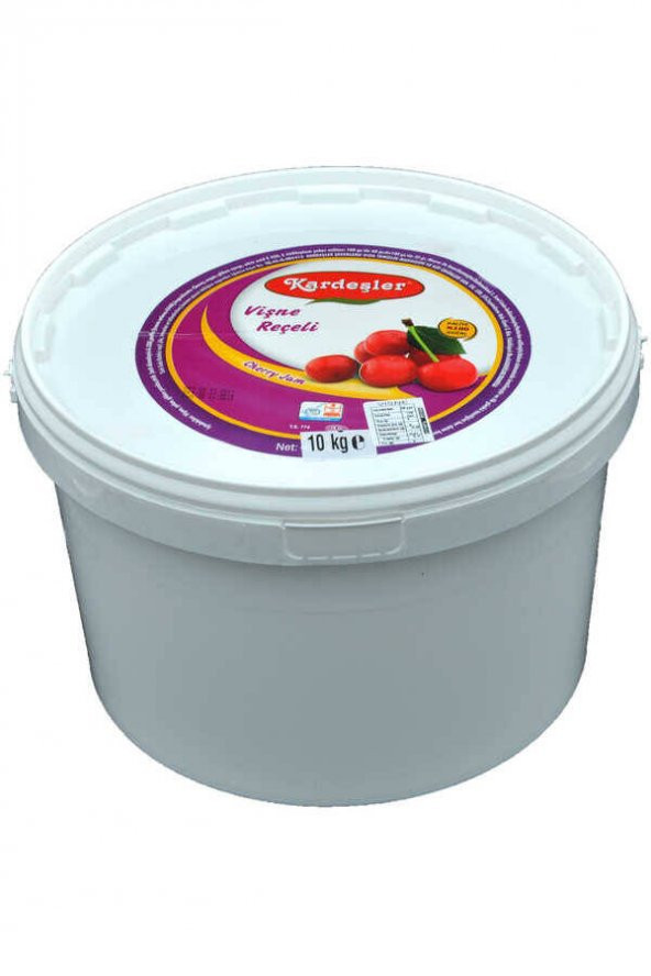 Kardeşler Vişne Reçeli Kova 10 Kg ürün görseli 1