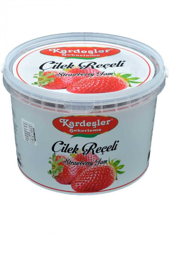 Kardeşler Çilek Reçeli Kova 3500 G ürün görseli 1