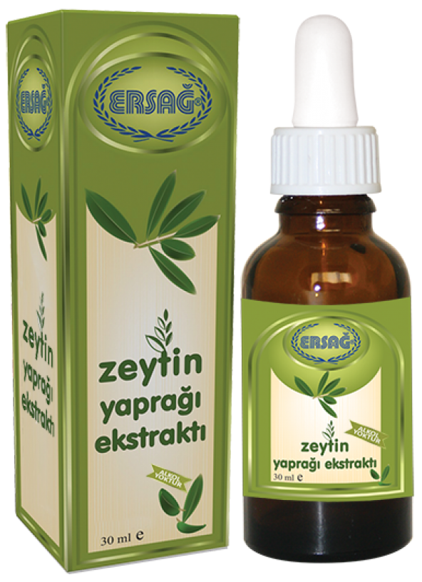 Ersağ Zeytin Yaprağı Ekstraktı Gıda Takviyesi 30 Ml. ürün görseli 1