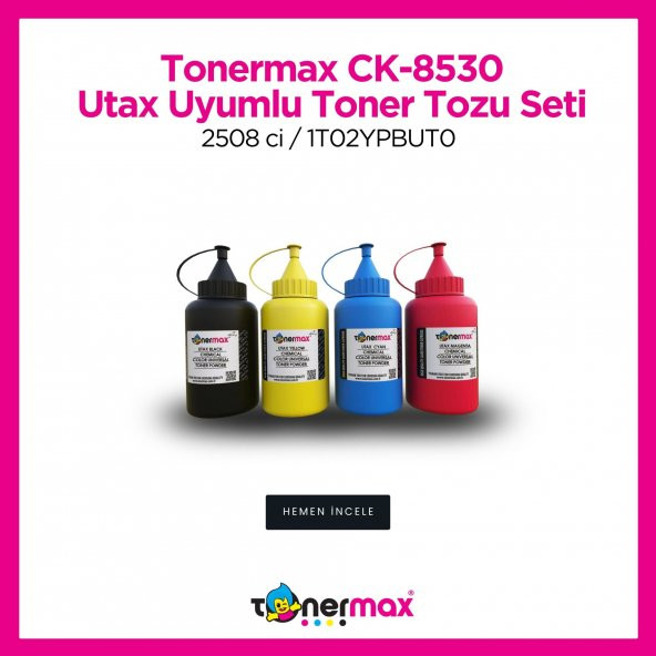 Utax CK-8530 Toner Tozu Set /  2508 ci ürün görseli 1