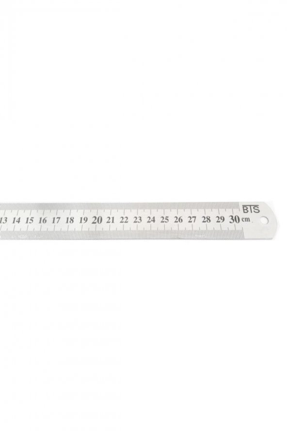 12257 Çelik Cetvel 30 Cm 30 Mm ürün görseli 1