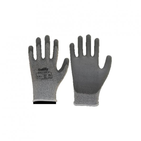 Yanmaz kesilmez yırtılmaz eldiven KEVLAR  PU-FLEX CUT5 no:10 ürün görseli 1