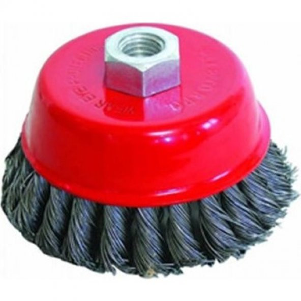 BURGULU TELLİ ÇANAK FIRÇA 65 MM ürün görseli 1