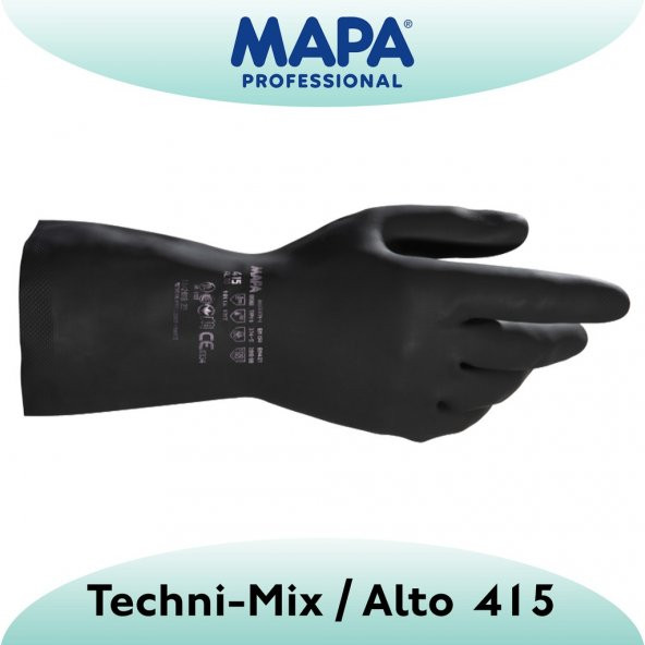 ASİT ELDİVENİ MAPA ALTO 415 NEOPREN ürün görseli 1