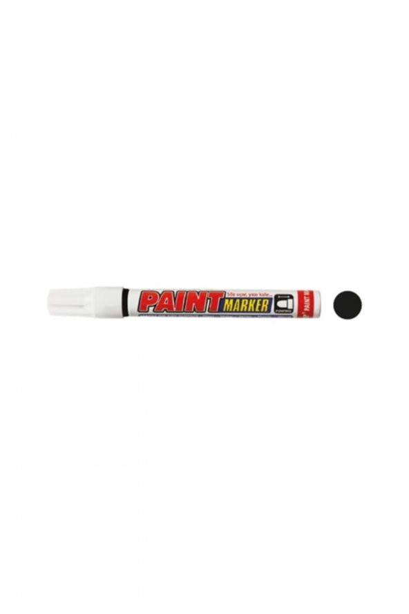 Paint Marker Işaretleme silinmez Metal Kalemi - Siyah ürün görseli 1