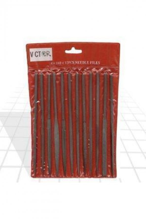 Victor 29307 Saatçi Eğe Takımı 12 Parça ürün görseli 1