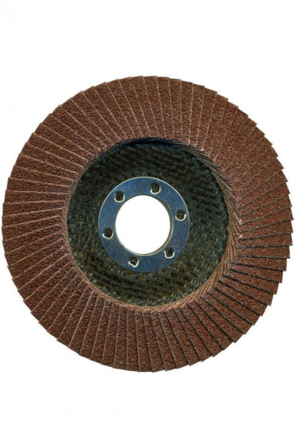 Flap Zmpara Diski Alüminyum Oksit 180mm 60 Kum Metal ürün görseli 1