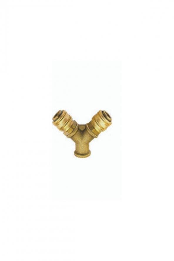 Kompresör Stoper Hava Jakı  1/2  2 Li Çatal Gövde ürün görseli 1