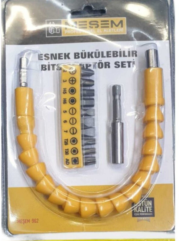 Esnek Bükülebilir Flexible Bits Adaptör Seti ürün görseli 1