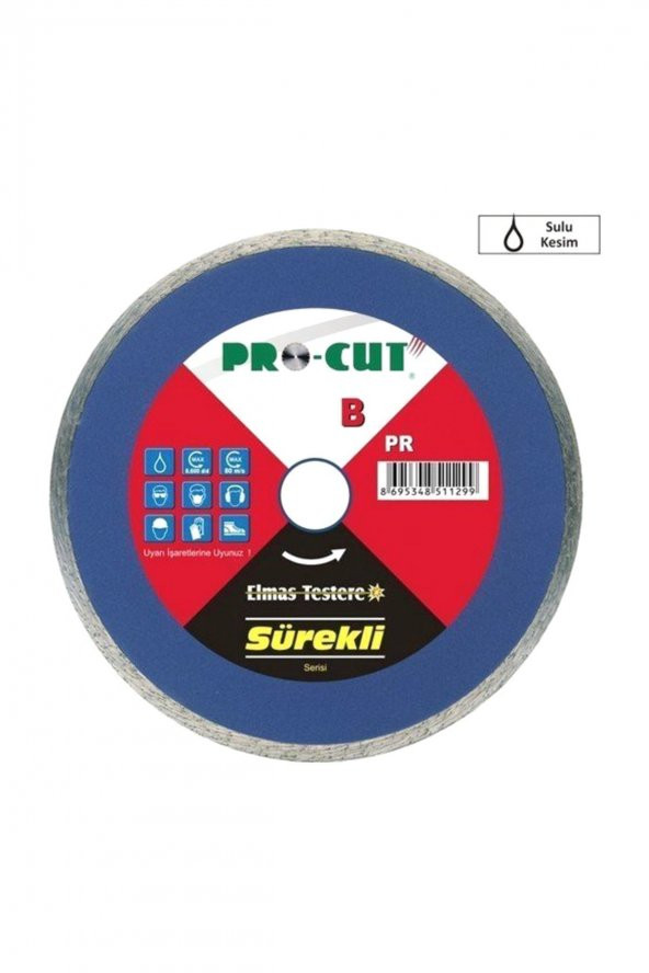 51127 B (Sürekli) Serisi Elmas Testere 125 mm ürün görseli 1