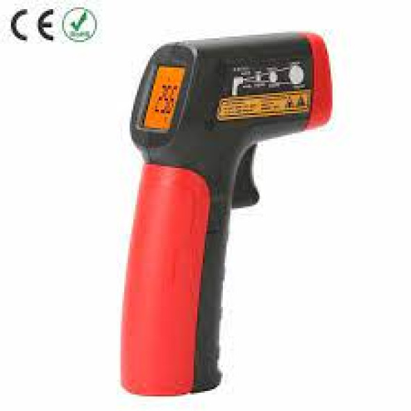 Ateş ölçer Termometre uzaktan temassız sinometer - Resim 3