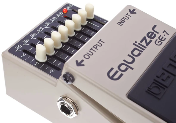 BOSS GE-7 7-BAND EQ Grafik Ekolayzer Pedalı ürün görseli 1