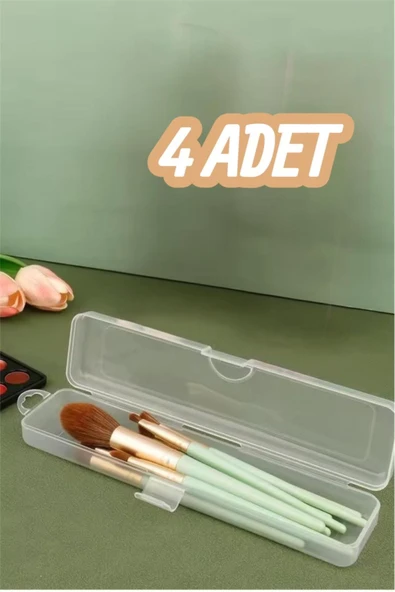 4 Adet Eva Mia Makyaj Organizeri Kalemlik Makyaj Fırçası Kutusu Çekmece Düzenleyici ürün görseli 1