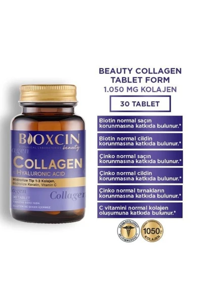 Bioxcin Beauty Collagen 30 Tablet - Resim 2