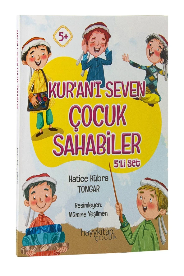 Kuranı Seven Çocuk Sahabiler 5'li Set - Hatice Kübra Tongar ürün görseli 1