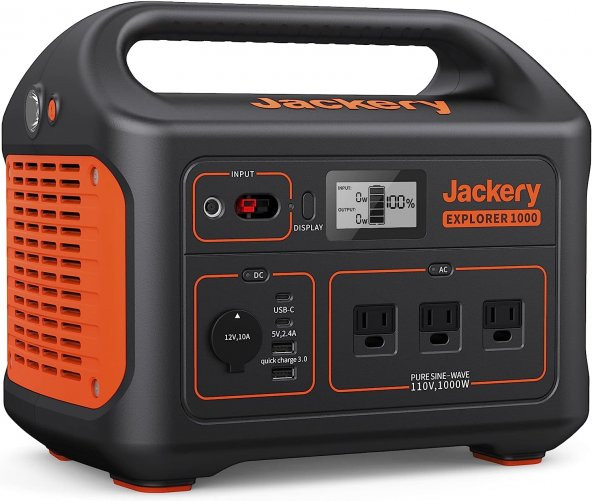 Jackery Explorer 1000 Taşınabilir Güç Kaynağı (Kutusuz) ürün görseli 1
