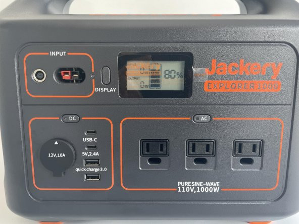 PTTAVM: Jackery Explorer 1000 Taşınabilir Güç Kaynağı (Kutusuz)