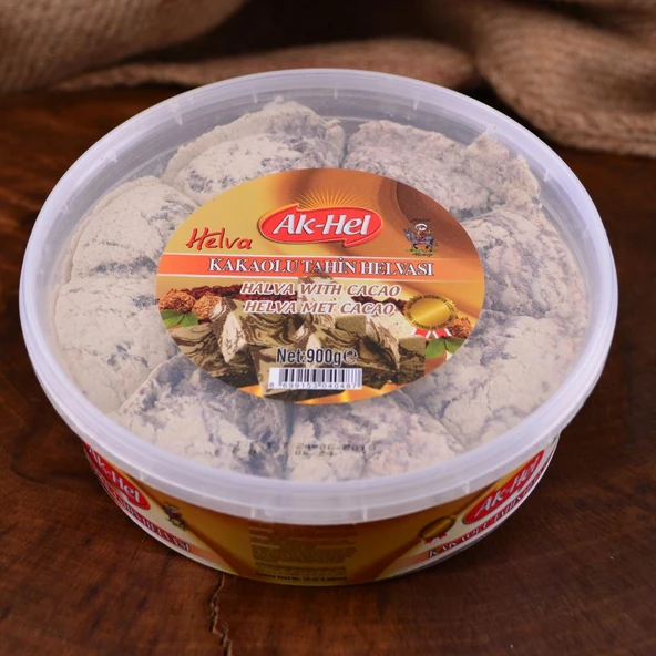 Ak-Hel Kakaolu Tahin Helvası 900 g e ürün görseli 1