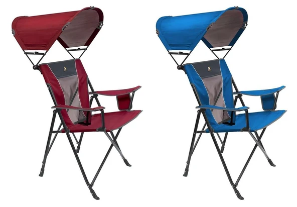 Gci Outdoor SunShade Comfort Pro Chair™ Güneşlikli Katlanır Plaj Sandalyesi Mavi ürün görseli 1