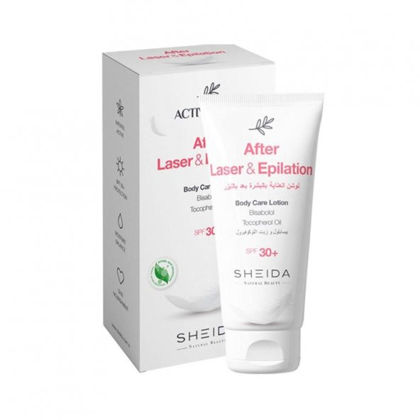 Sheida Laser Epilasyon Sonrası Bakım Losyonu Spf 30+ 150ml ürün görseli 1
