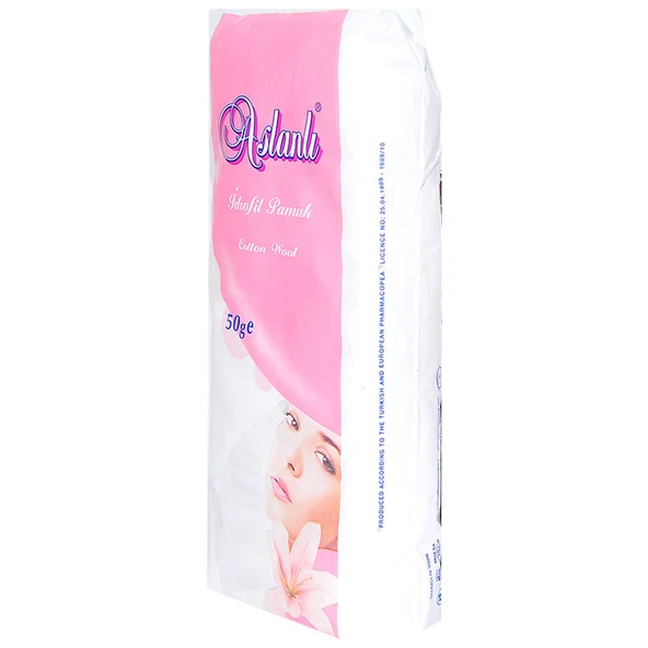 İdrofil Pamuk 50 Gr Paket Cotton Wool - Resim 3