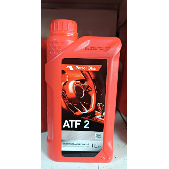 Petrol Ofisi ATF 2 1 lt Otomatik Şanzıman ve Direksiyon yağı 2026 ÜRETİM ürün görseli 1